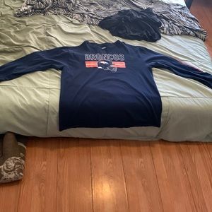NFL broncos long sleeve shirt
